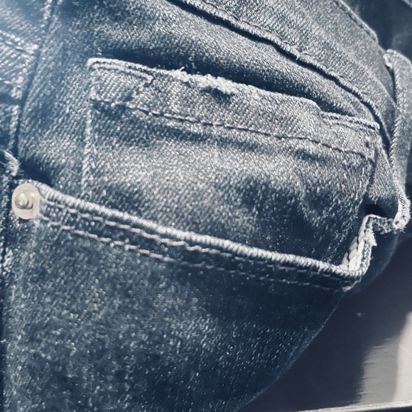 Frame Le Garcon River Road Dark Wash Slim Jeans Size 24 - Picture 11 of 11